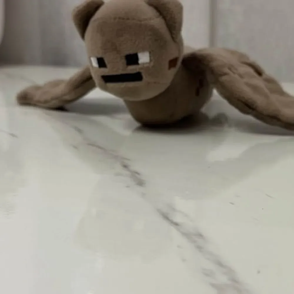 Mojang Minecraft Brown Overwold Bat Plush 2014 7''